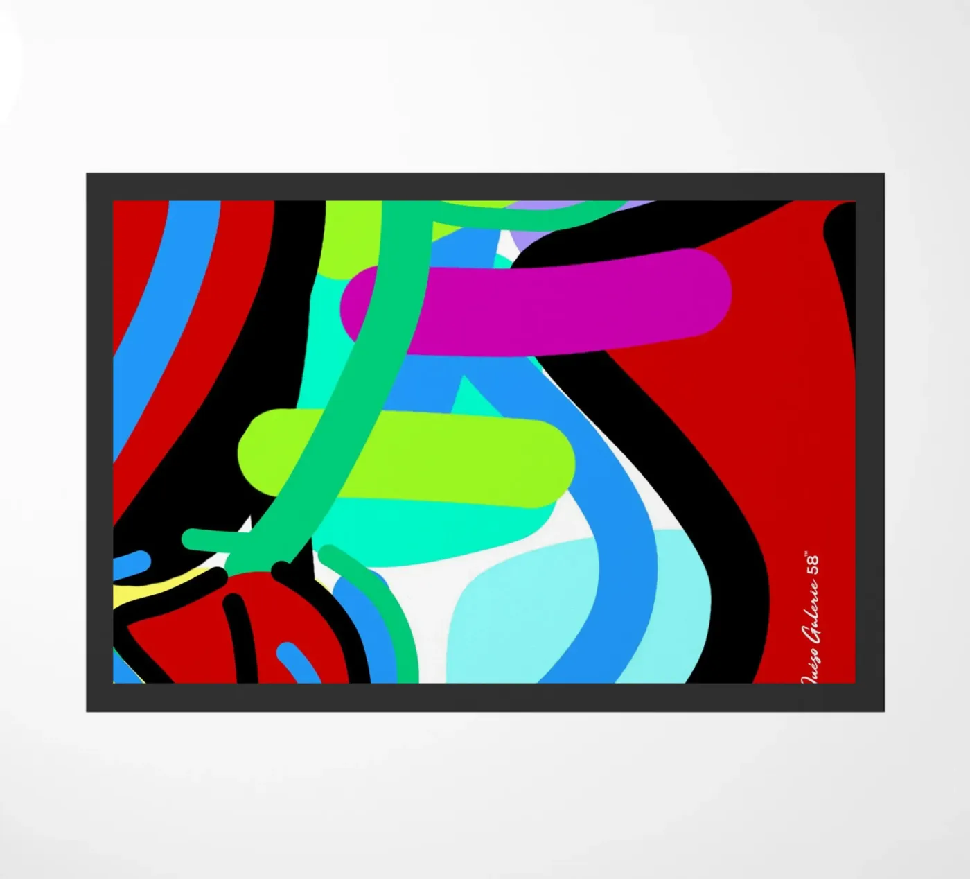 Endless Forms Fußmatte von Mike Leymi
