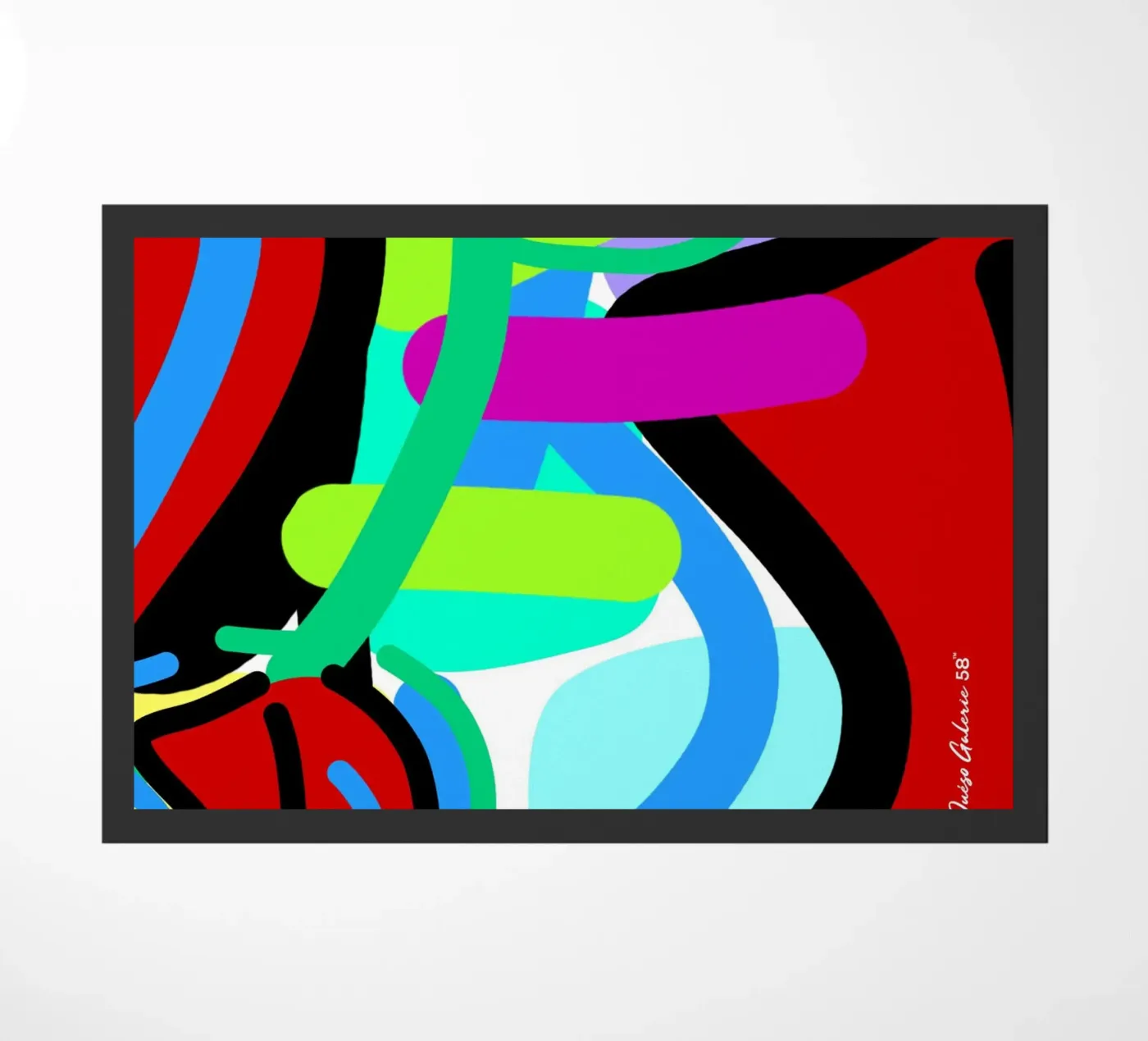 Endless Forms Fußmatte von Mike Leymi