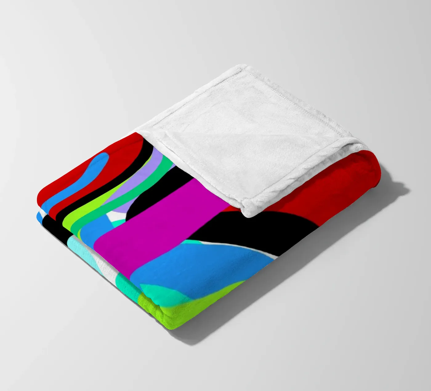 Endless Forms fleece blanket by Mike Leymi