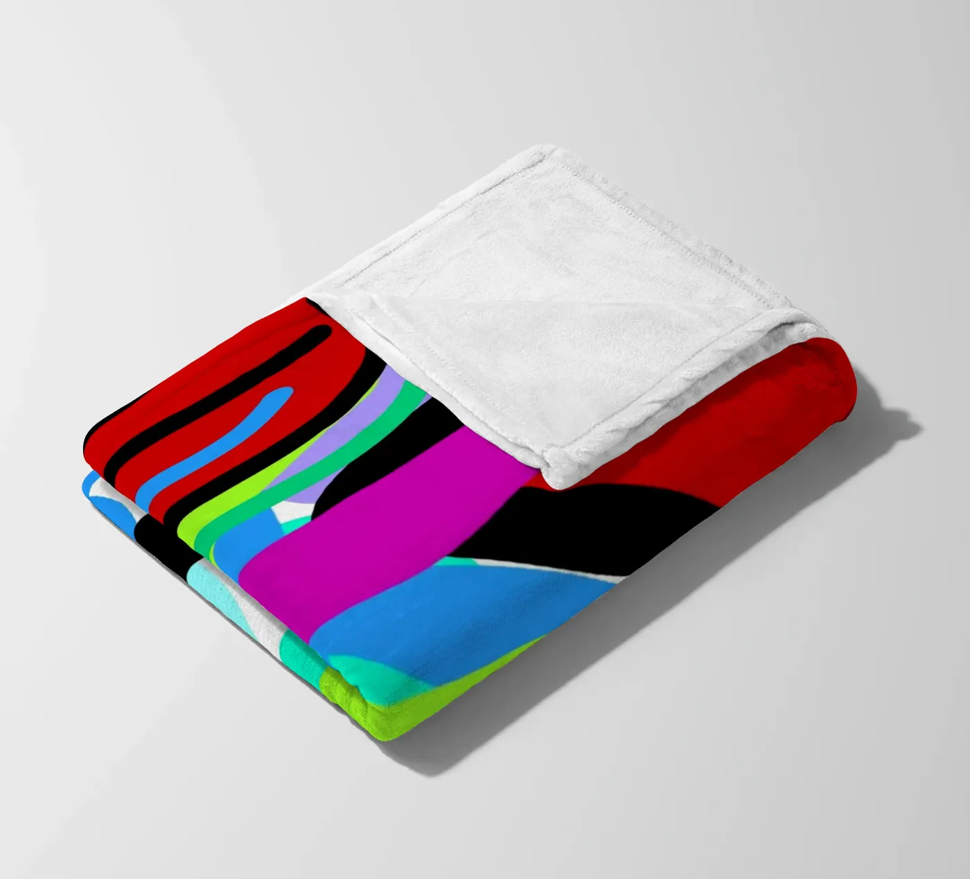 Endless Forms plaid polaire de Mike Leymi