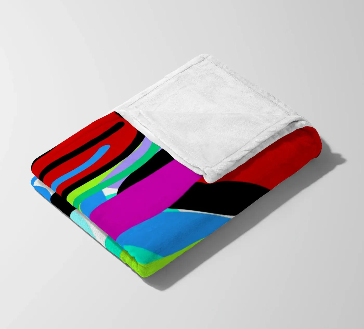 Endless Forms fleece blanket by Mike Leymi