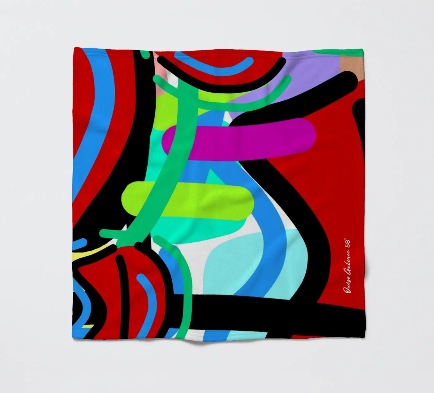 Endless Forms plaid polaire de Mike Leymi