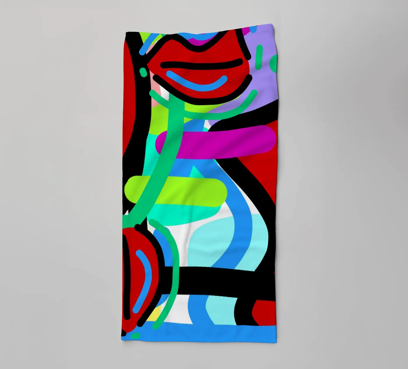 Endless Forms Handtuch von Mike Leymi