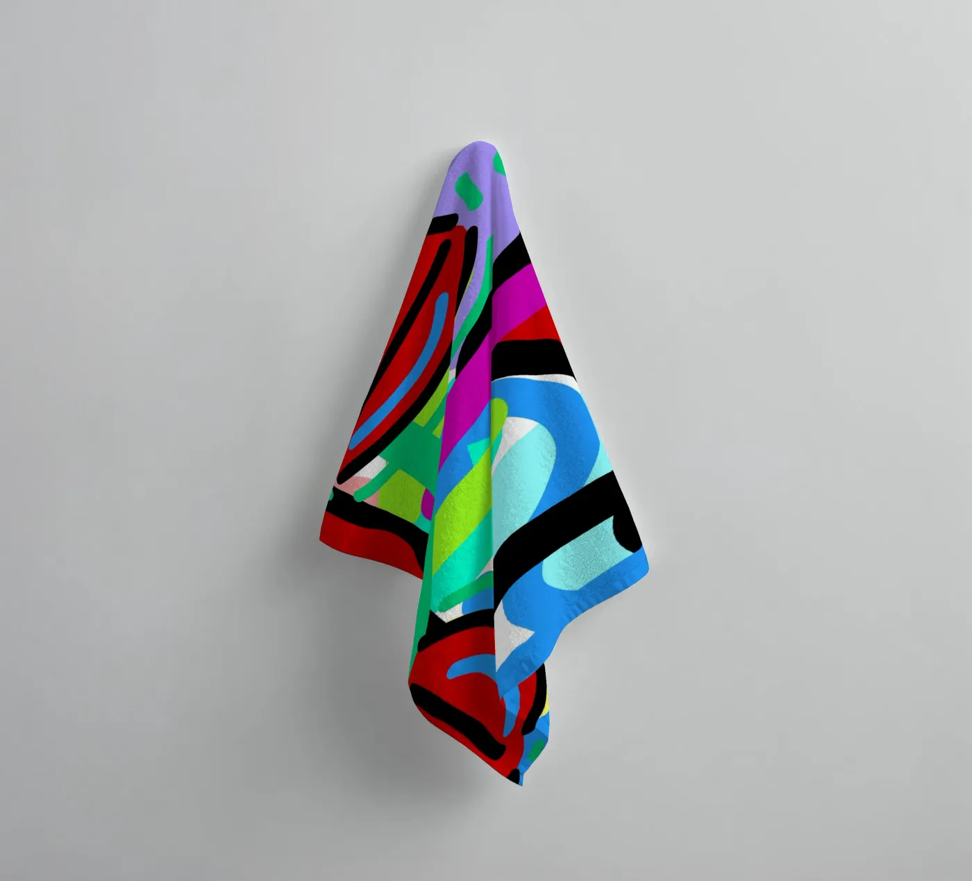 Endless Forms Handtuch von Mike Leymi