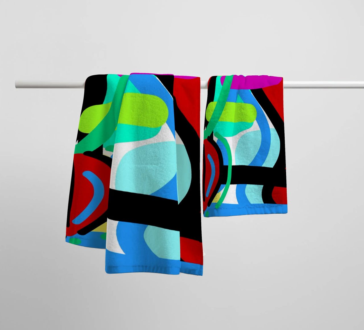 Endless Forms asciugamano da bagno da Mike Leymi