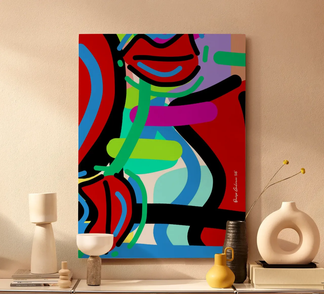 Endless Forms alluminio dibond da Mike Leymi