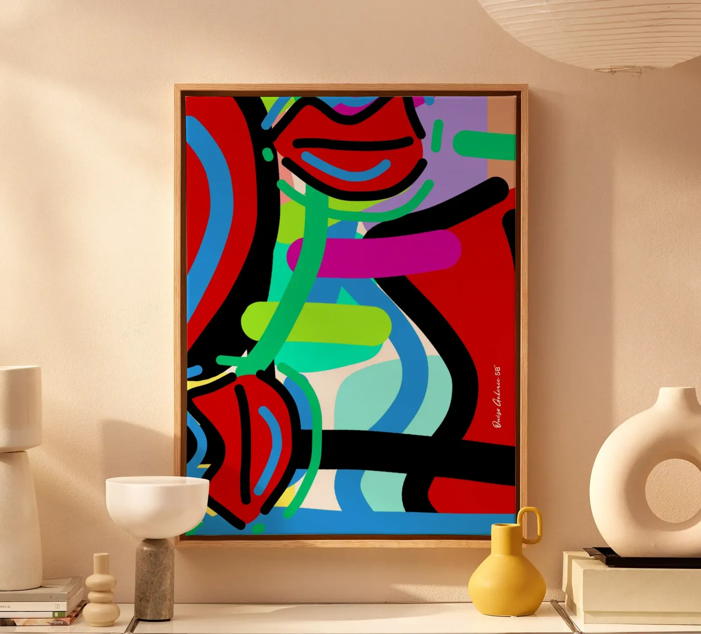 Endless Forms canvas van Mike Leymi
