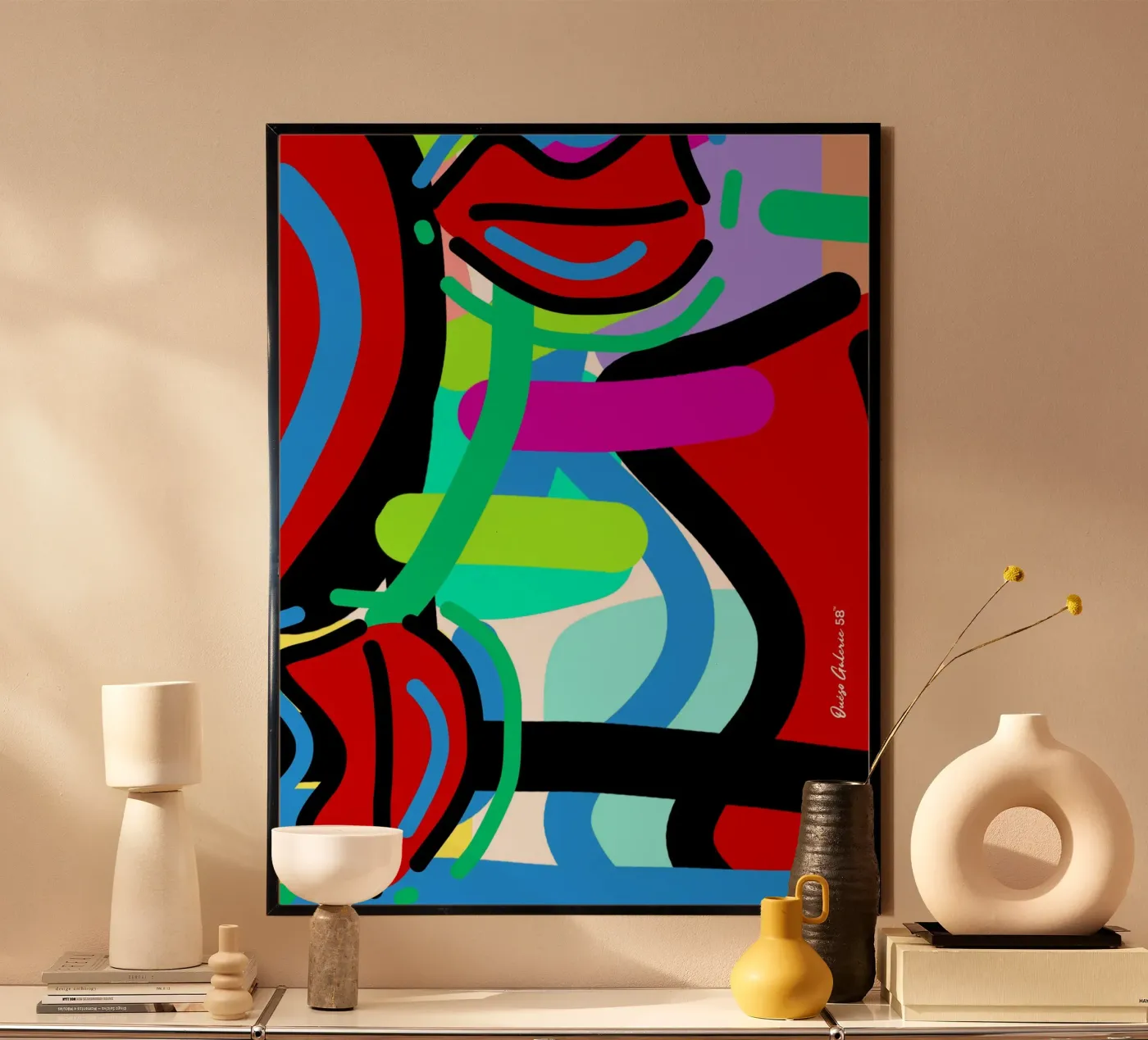 Endless Forms poster van Mike Leymi