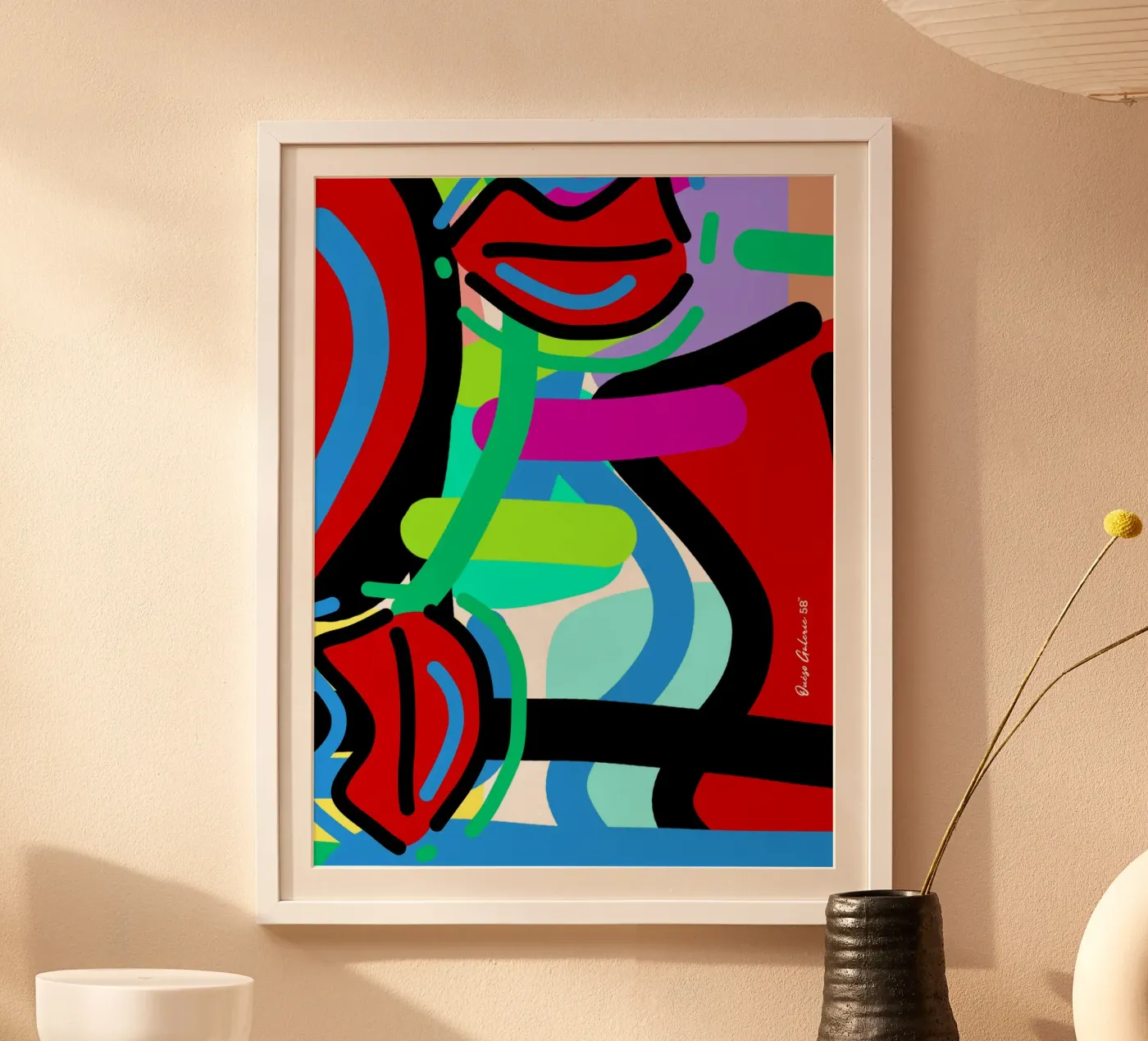 Endless Forms poster van Mike Leymi