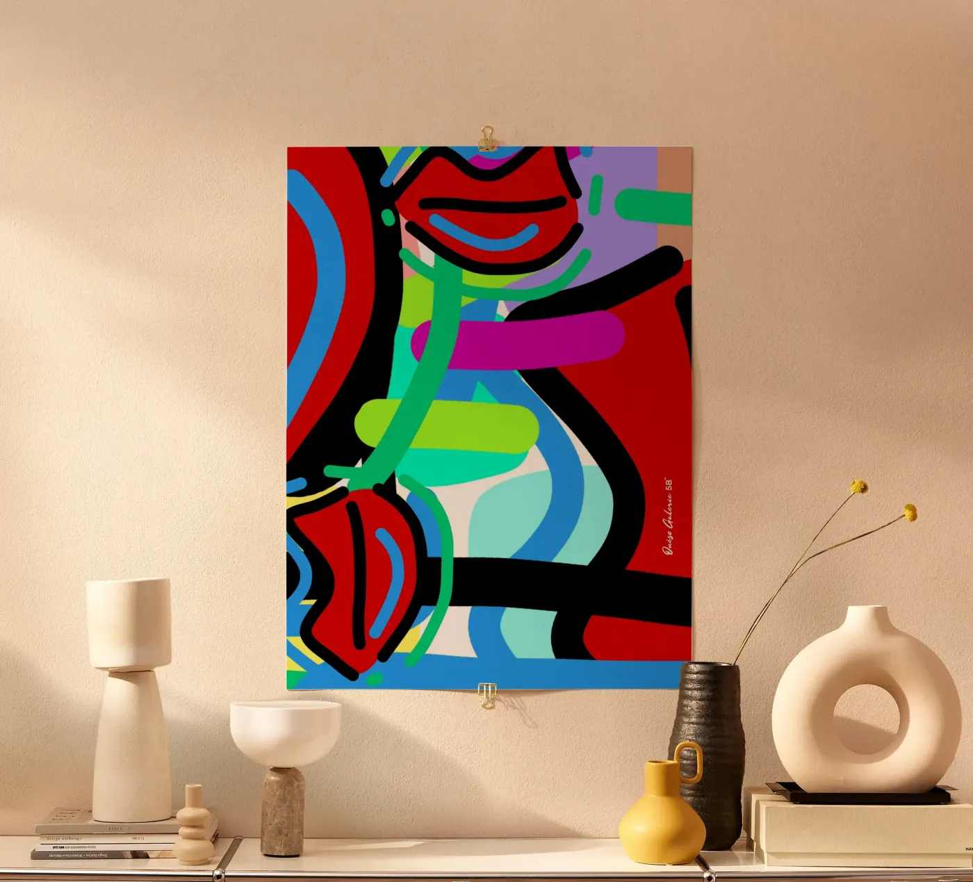 Endless Forms poster van Mike Leymi