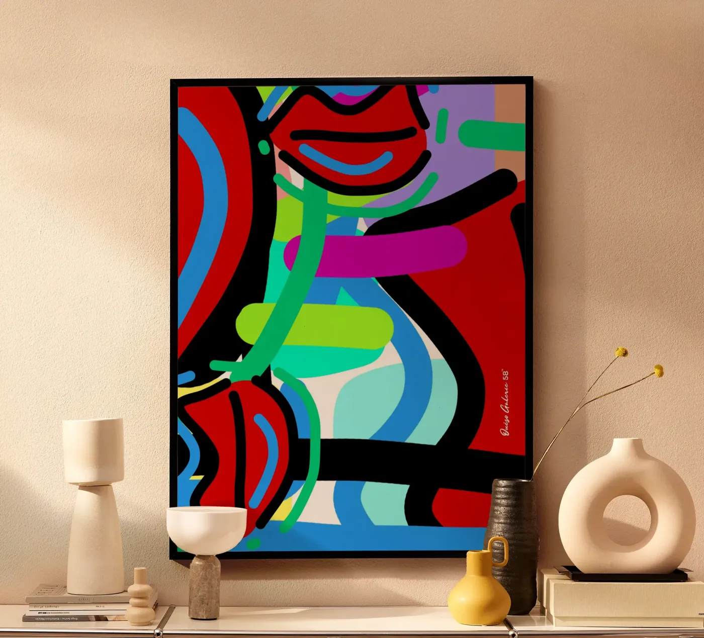 Endless Forms poster van Mike Leymi