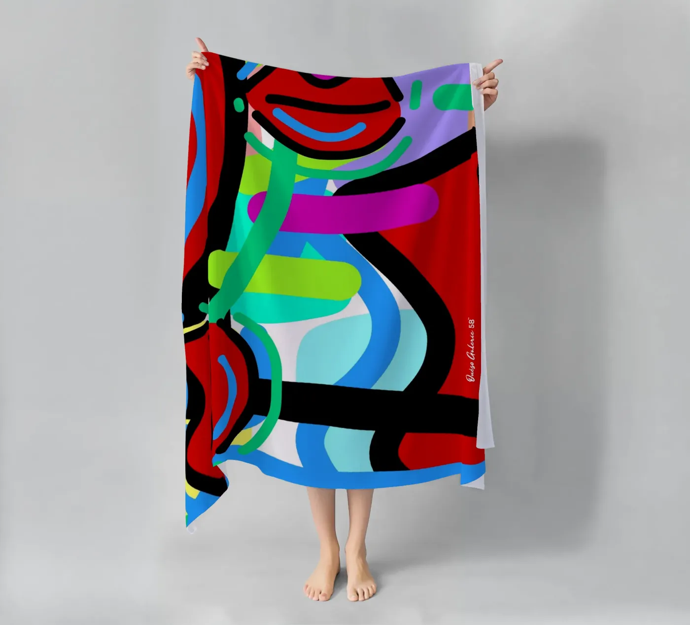 Endless Forms strandhanddoek van Mike Leymi