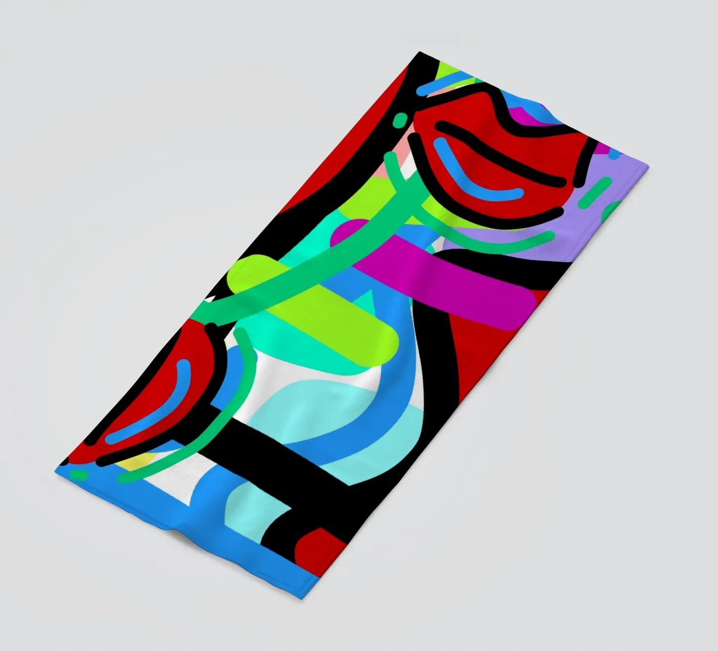 Endless Forms serviette de plage de Mike Leymi