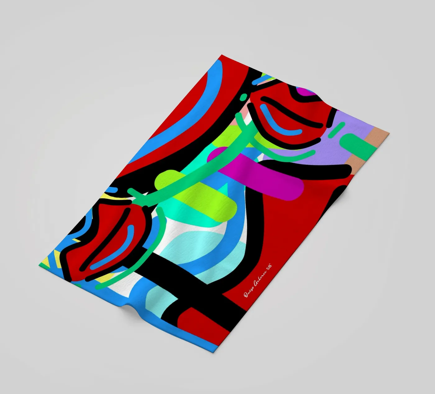 Endless Forms serviette de plage de Mike Leymi