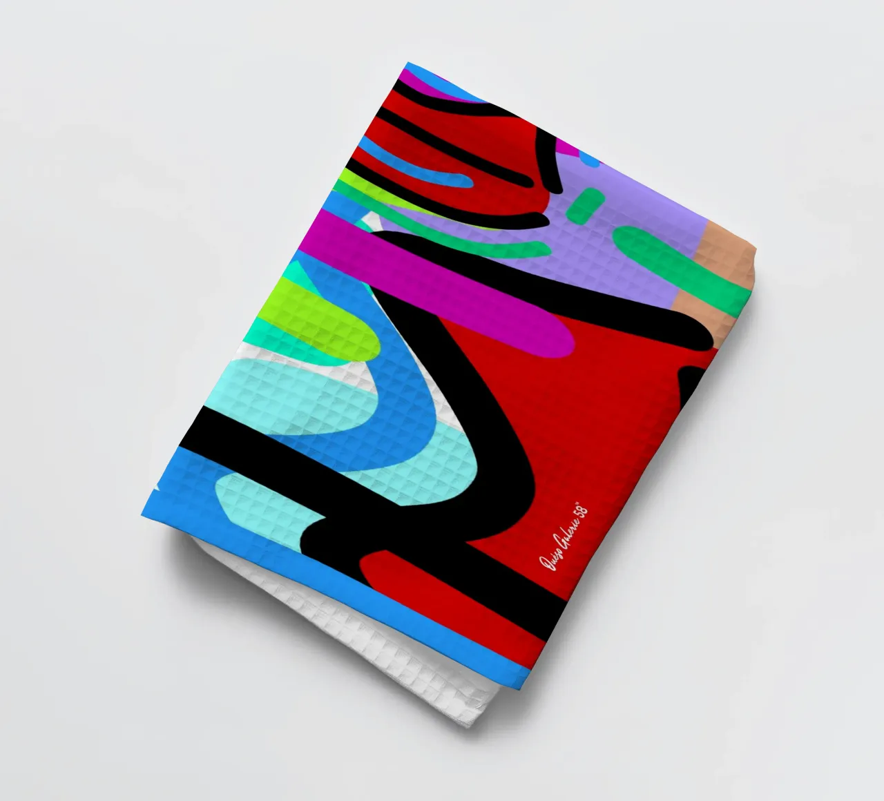 Endless Forms canovaccio da cucina da Mike Leymi