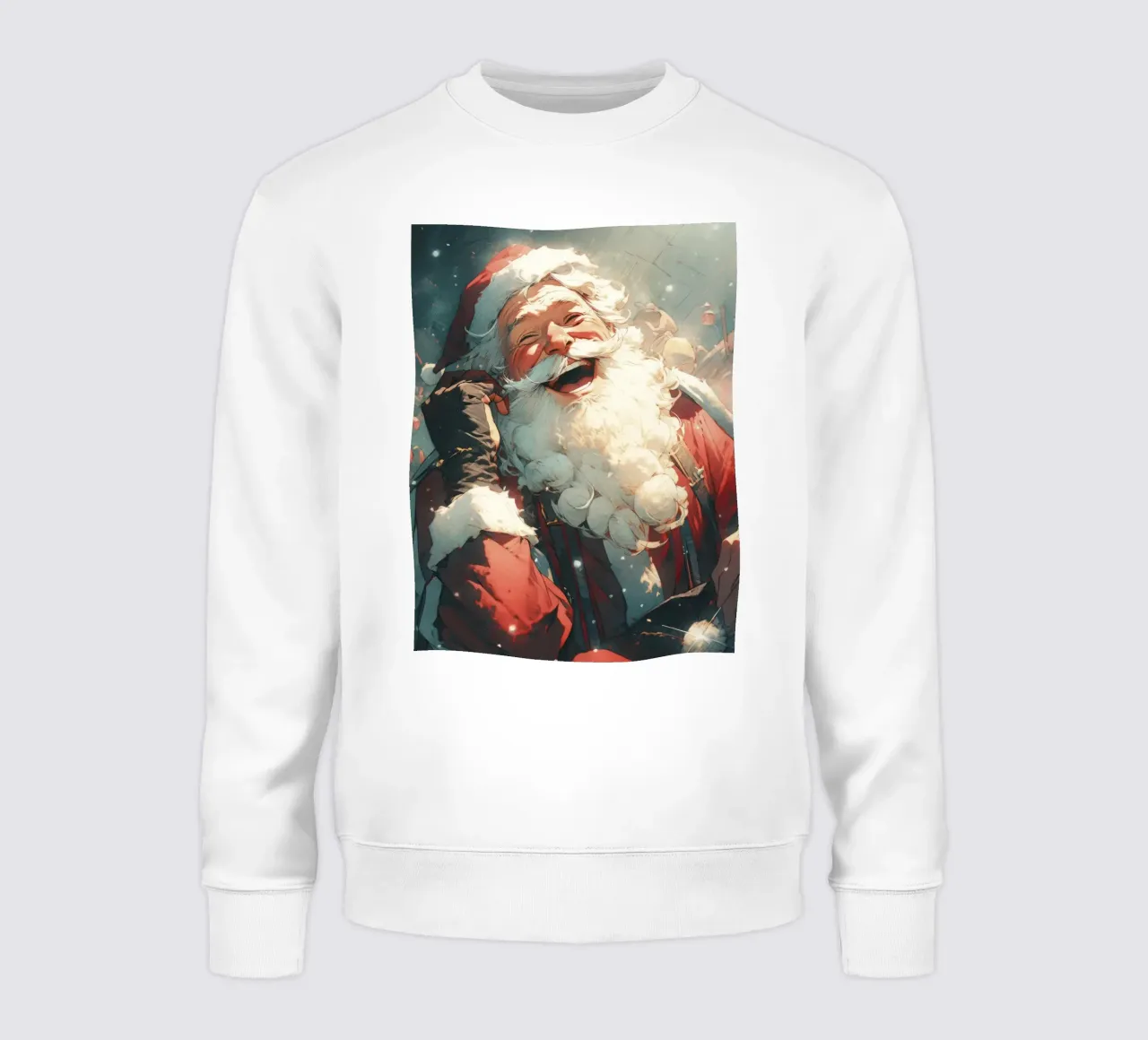 Laughing Santa felpa da treechild