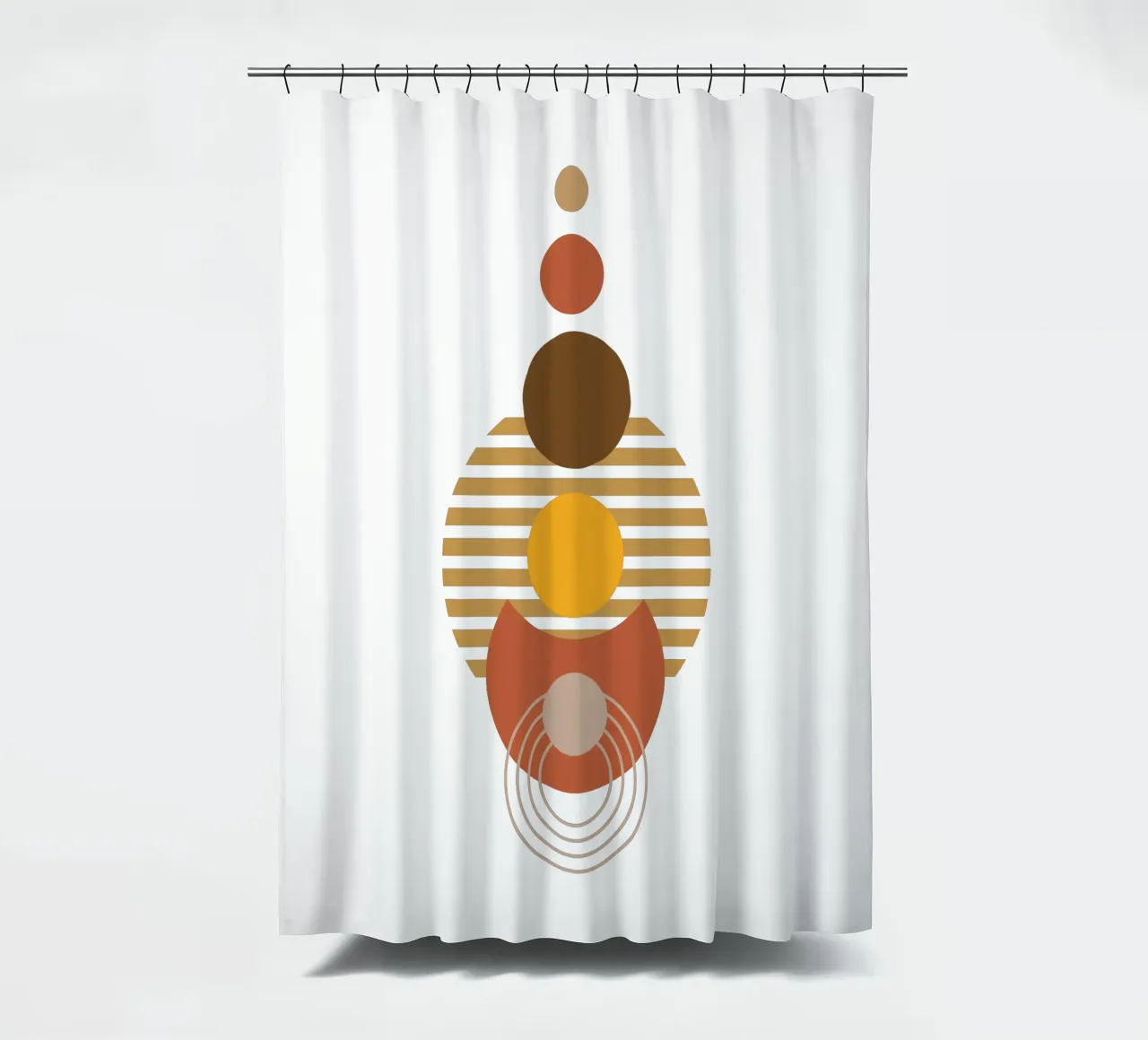 Boho Minimalista Moderno Semplice tenda da doccia da YSV MINIMALIST