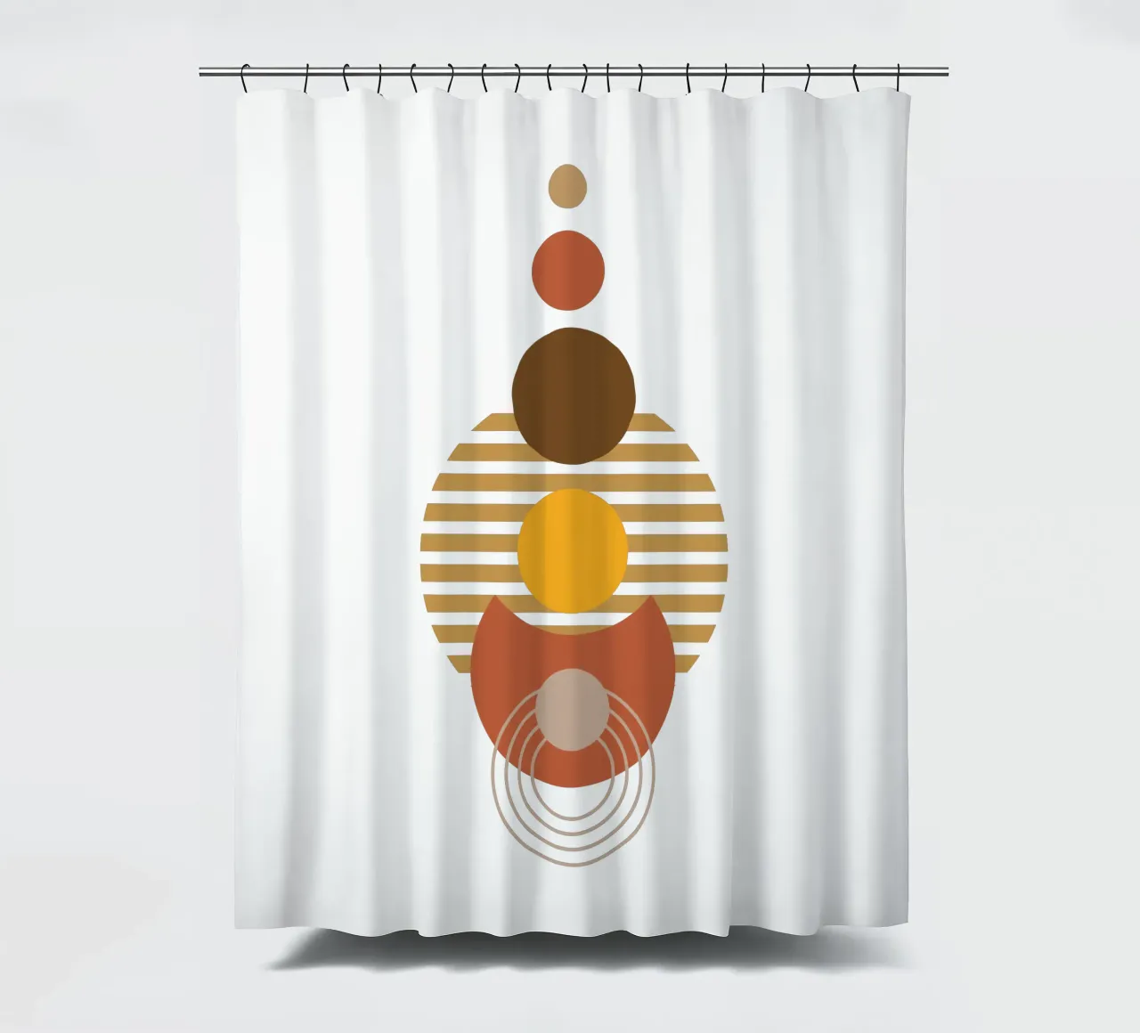 Boho Minimalista Moderno Semplice tenda da doccia da YSV MINIMALIST