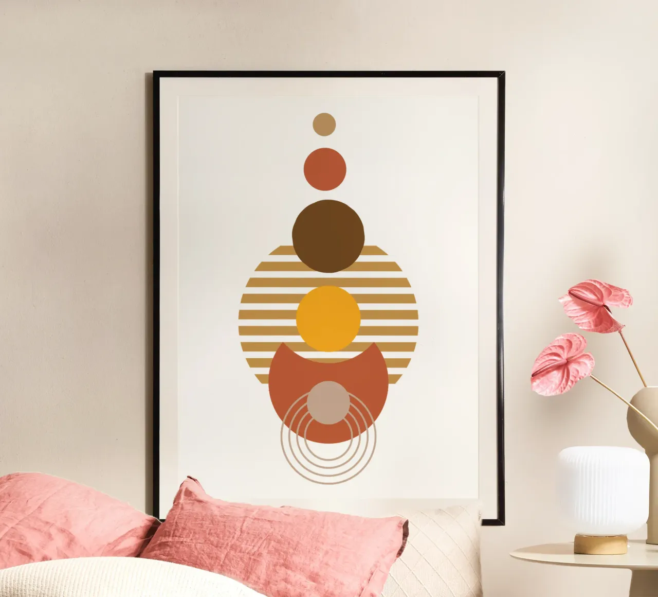 Boho Minimaliste Moderne Simple poster de YSV MINIMALIST