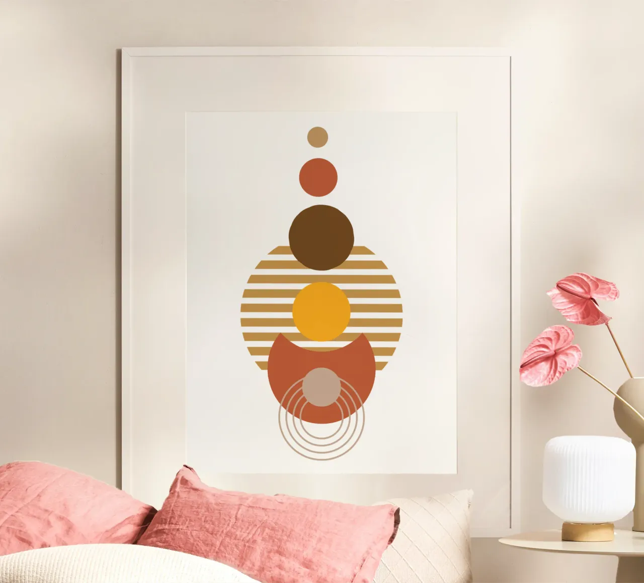 Boho Minimaliste Moderne Simple poster de YSV MINIMALIST