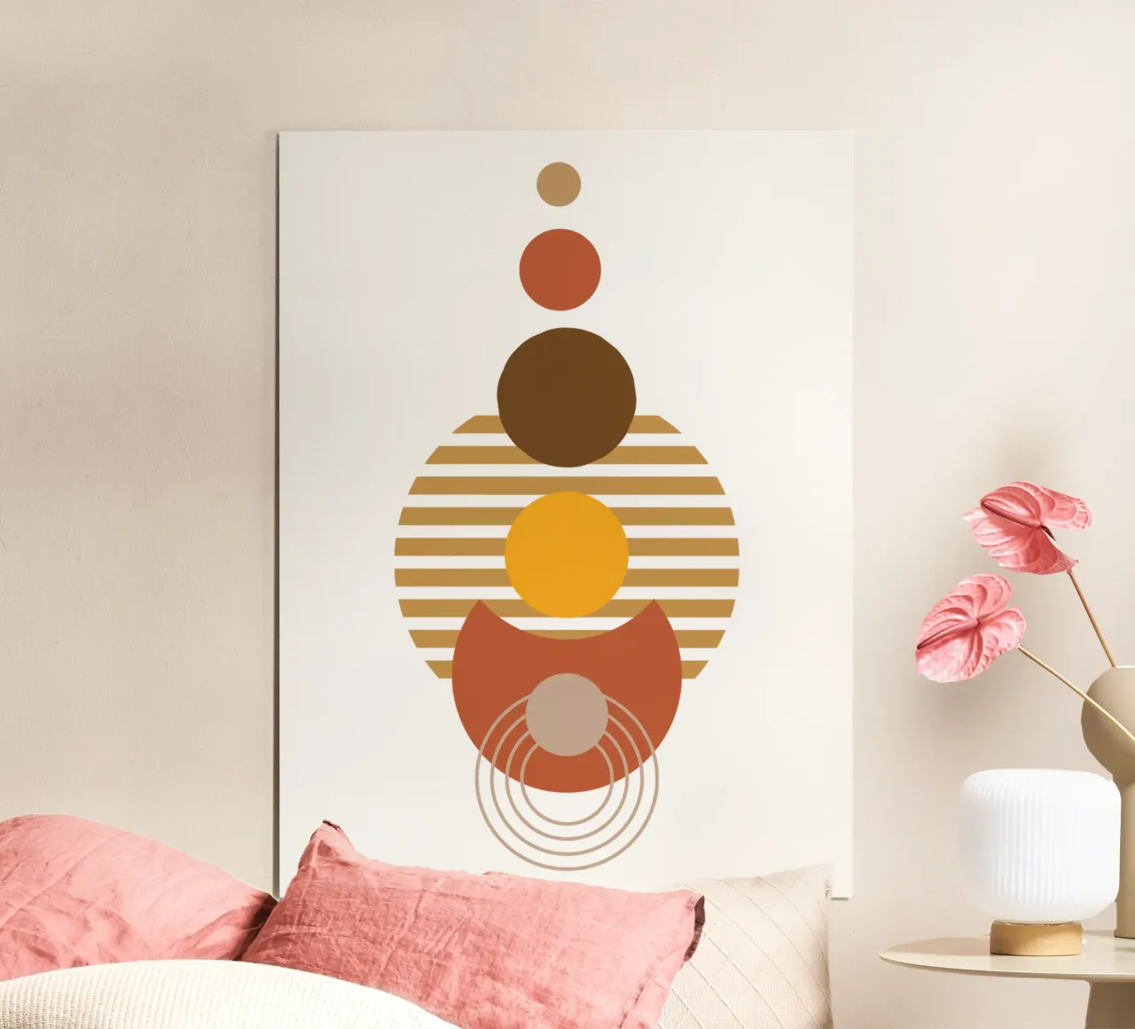 Boho Minimaliste Moderne Simple poster de YSV MINIMALIST