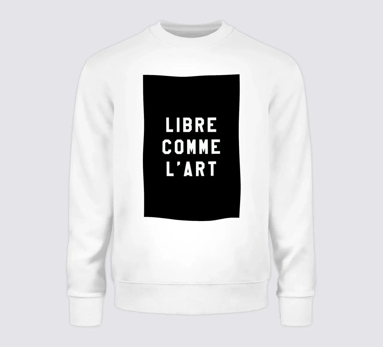 Libre Comme L'Art Black sweatshirt van FRAICHE