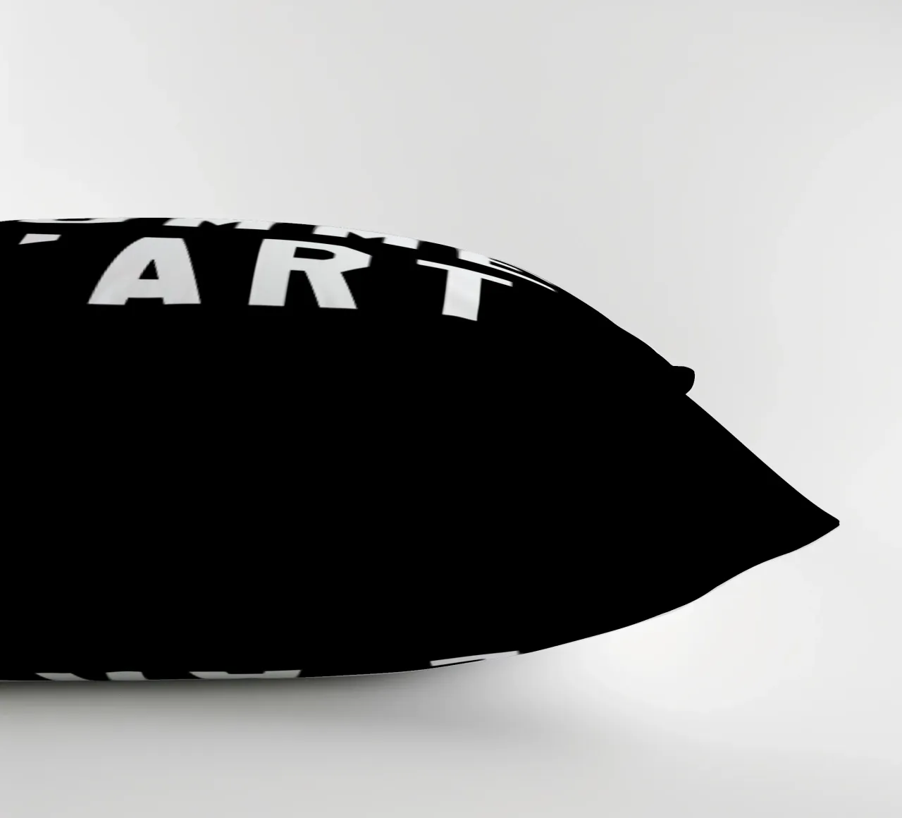 Libre Comme L'Art Black cuscino da FRAICHE