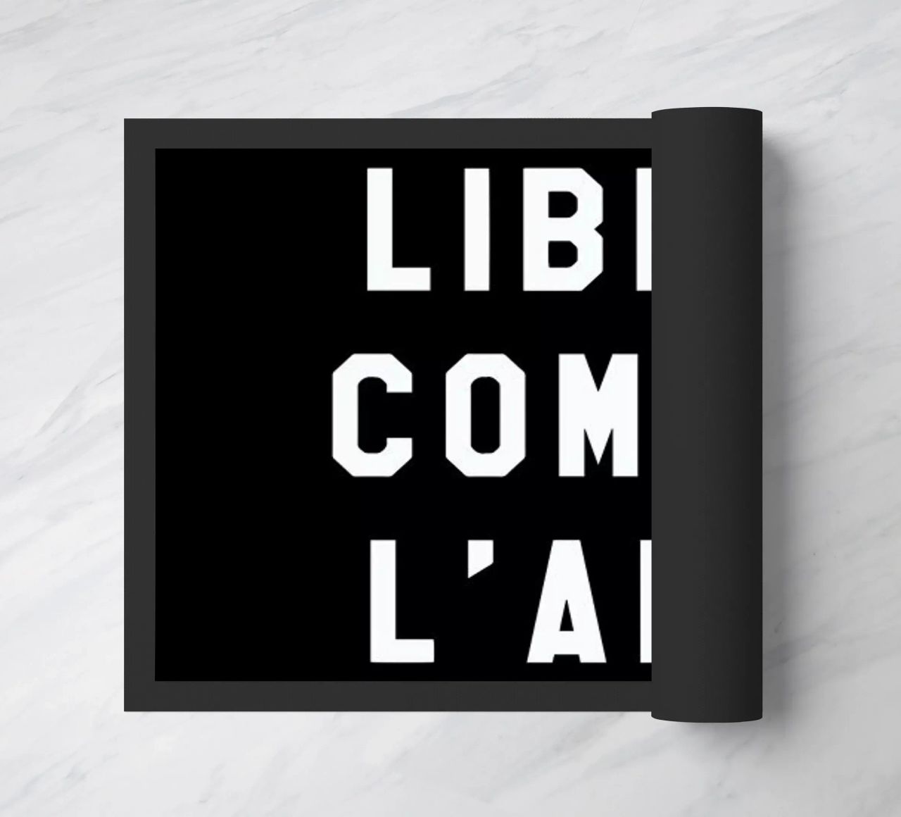 Libre Comme L'Art Black zerbino da FRAICHE