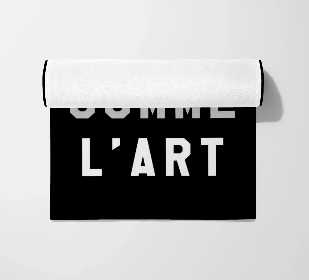 Libre Comme L'Art Black telo mare da FRAICHE
