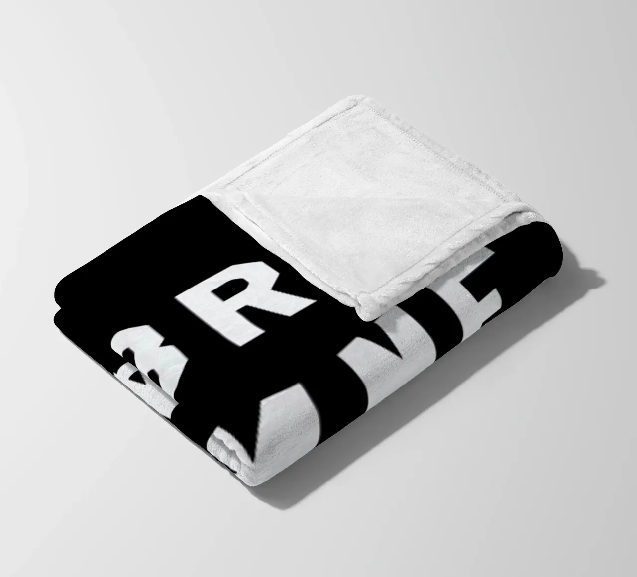 Libre Comme L'Art Black coperta in pile da FRAICHE