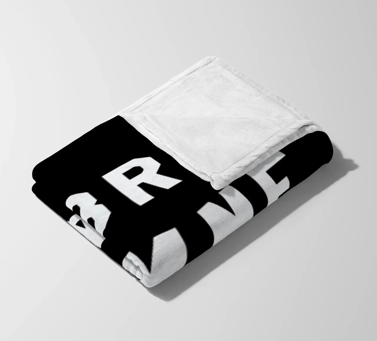 Libre Comme L'Art Black coperta in pile da FRAICHE