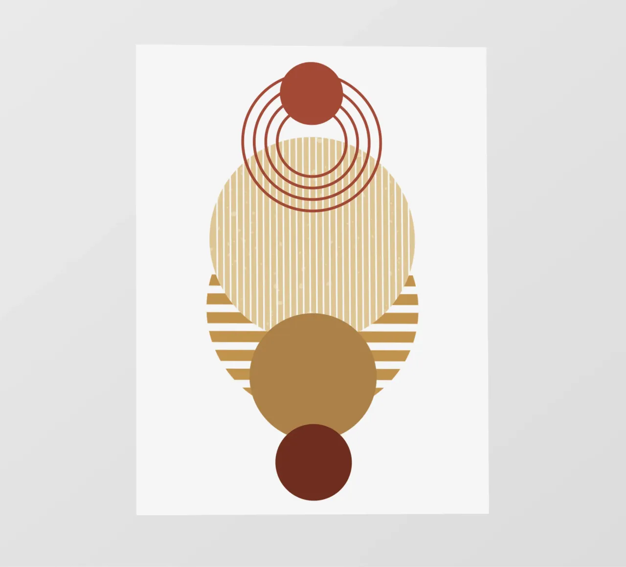 Boho Minimalista Moderno Semplice pellicola backlit da YSV MINIMALIST