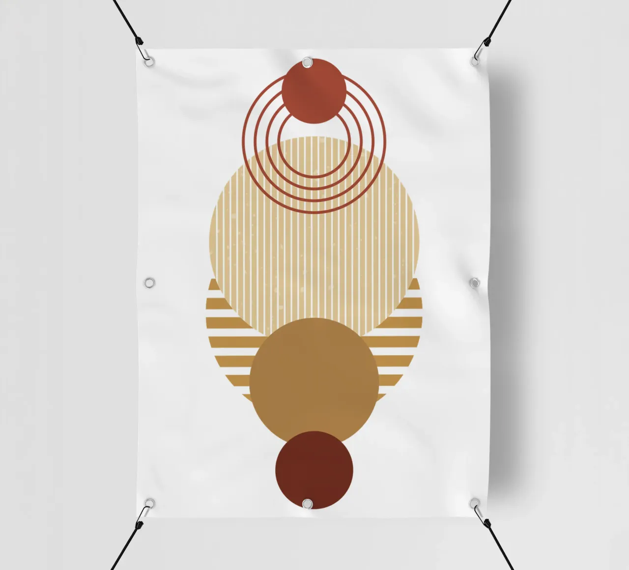 Boho Minimalista Moderno Semplice telo in pvc da YSV MINIMALIST