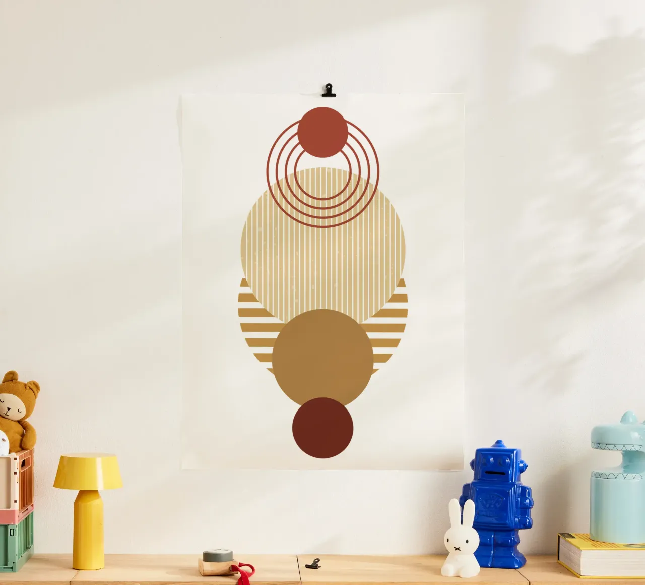 Boho Minimaliste Moderne Simple poster de YSV MINIMALIST