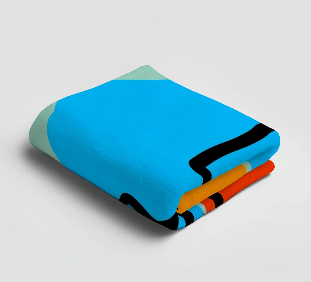 Shifting Shapes asciugamano da bagno da Mike Leymi