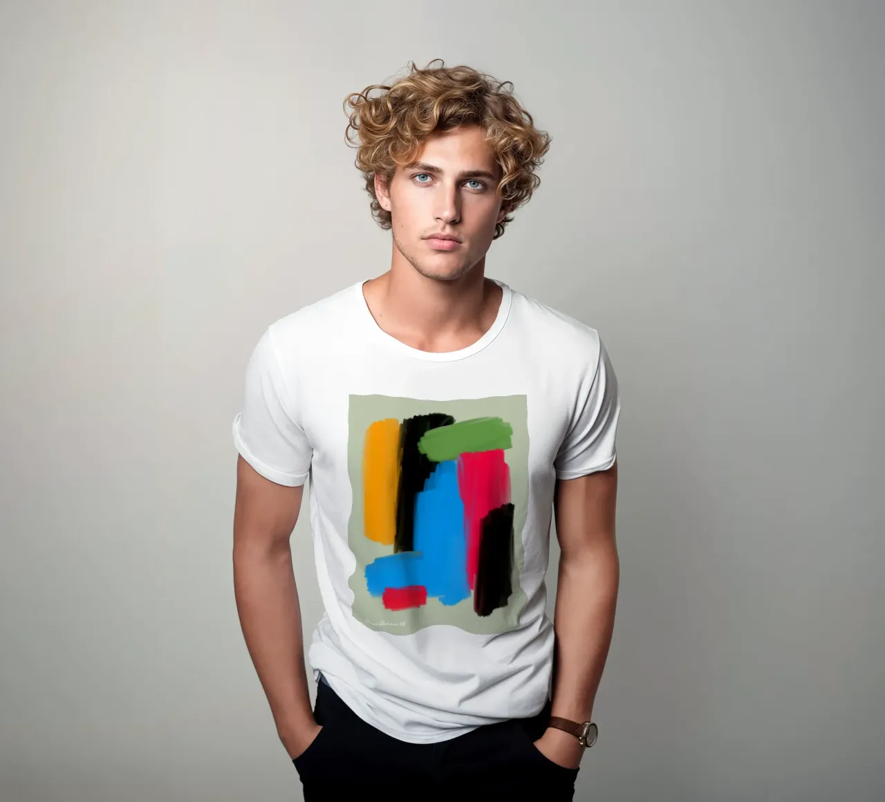Playful Edges t-shirt da Mike Leymi