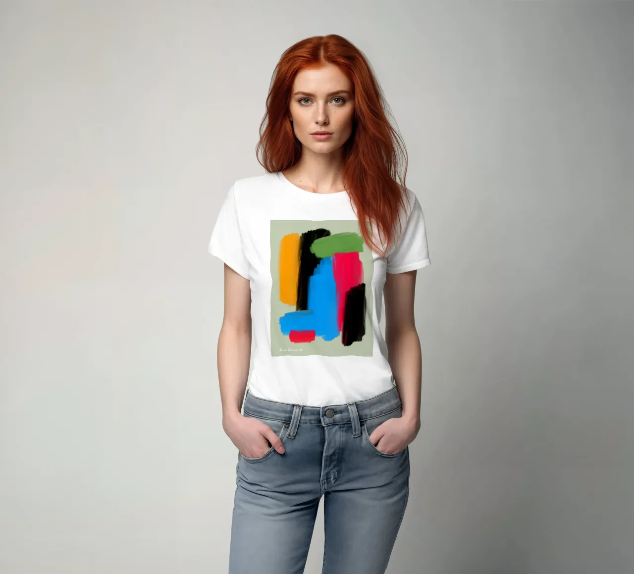 Playful Edges t-shirt da Mike Leymi