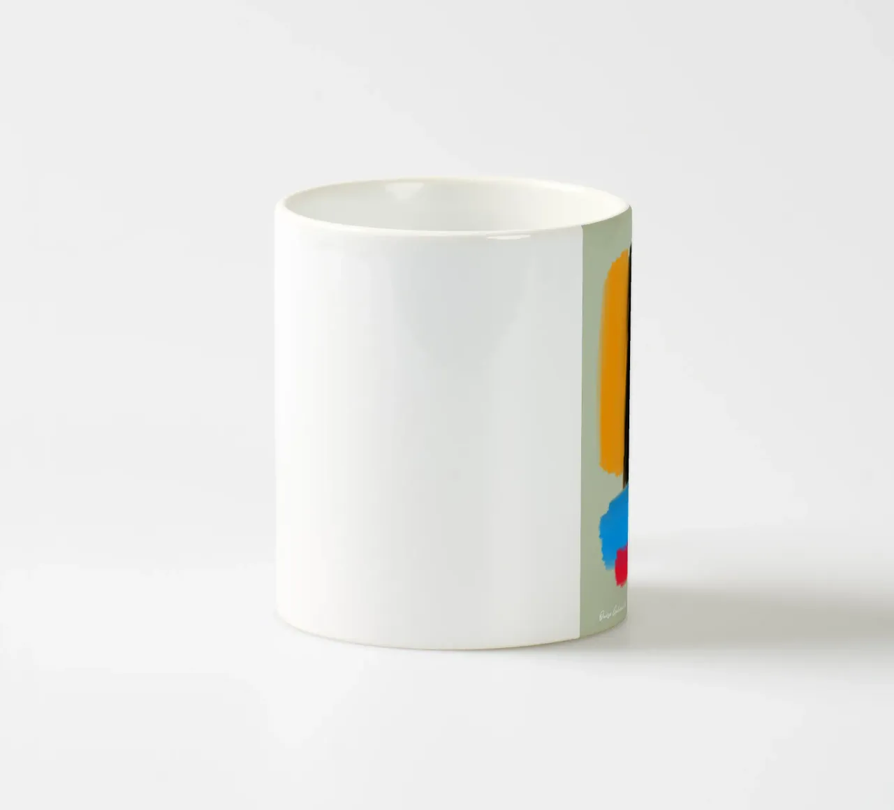 Playful Edges tazza in ceramica da Mike Leymi