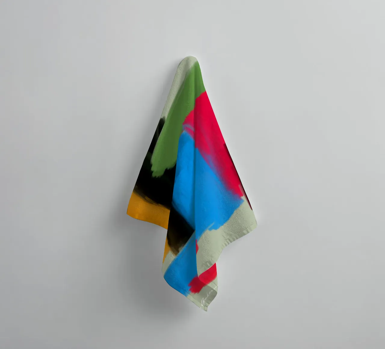 Playful Edges asciugamano da bagno da Mike Leymi