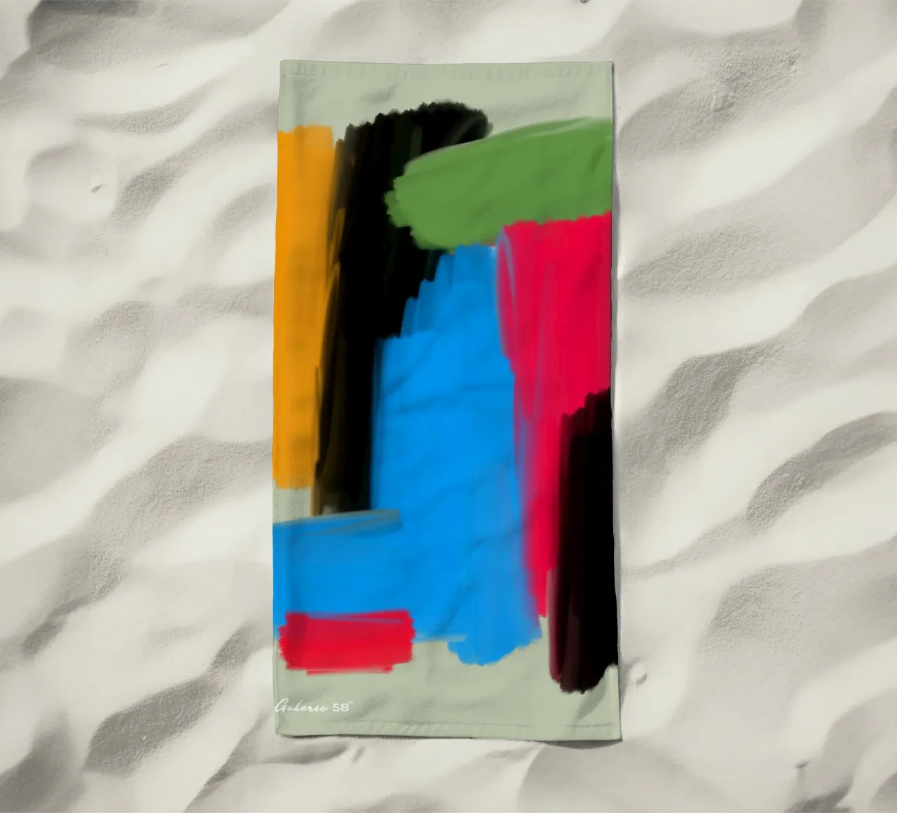 Playful Edges telo mare da Mike Leymi