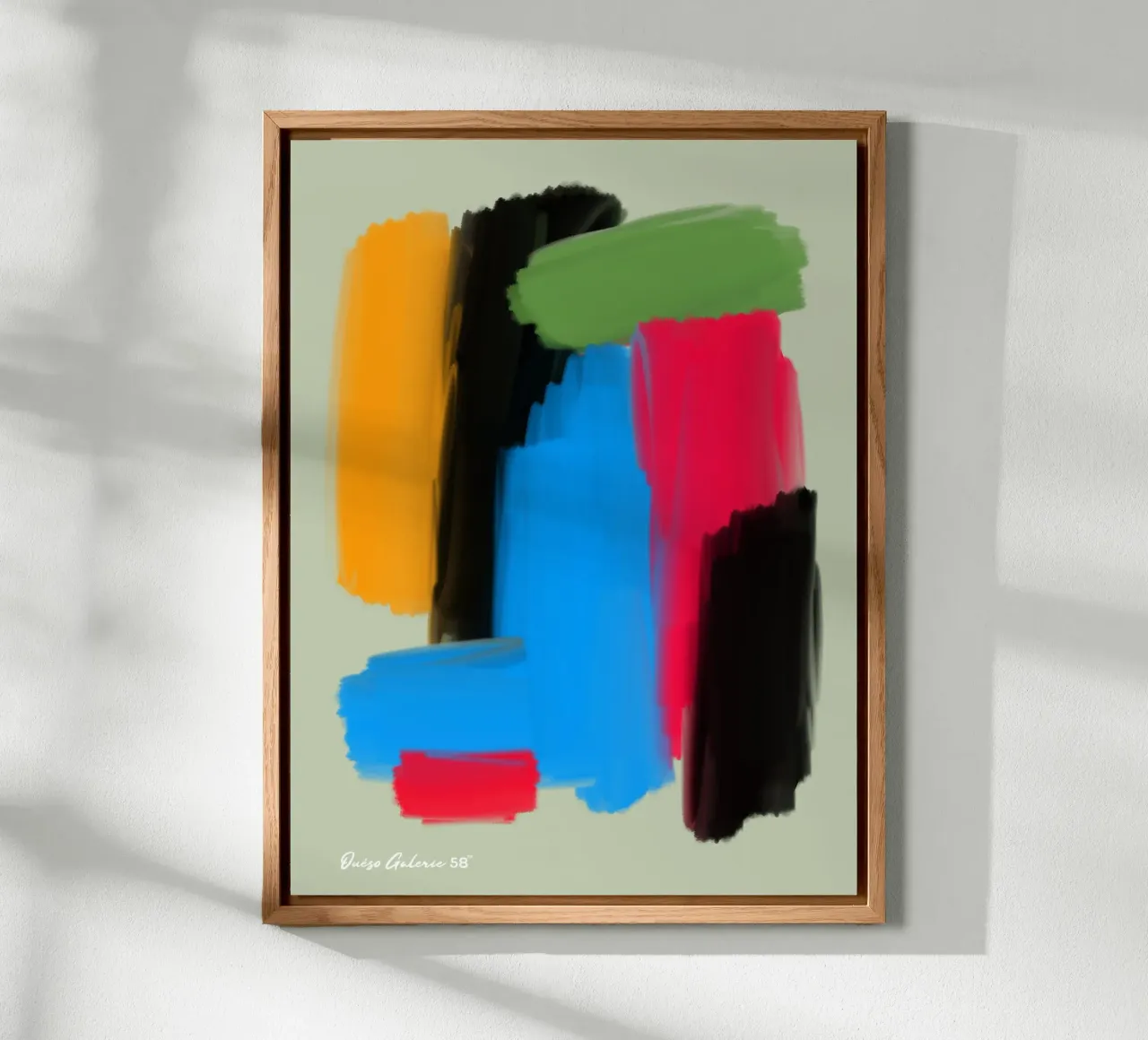 Playful Edges alluminio dibond da Mike Leymi