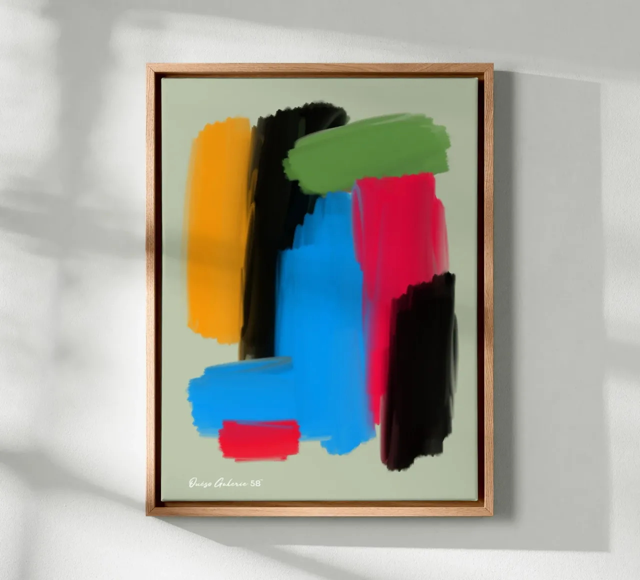 Playful Edges tela da Mike Leymi
