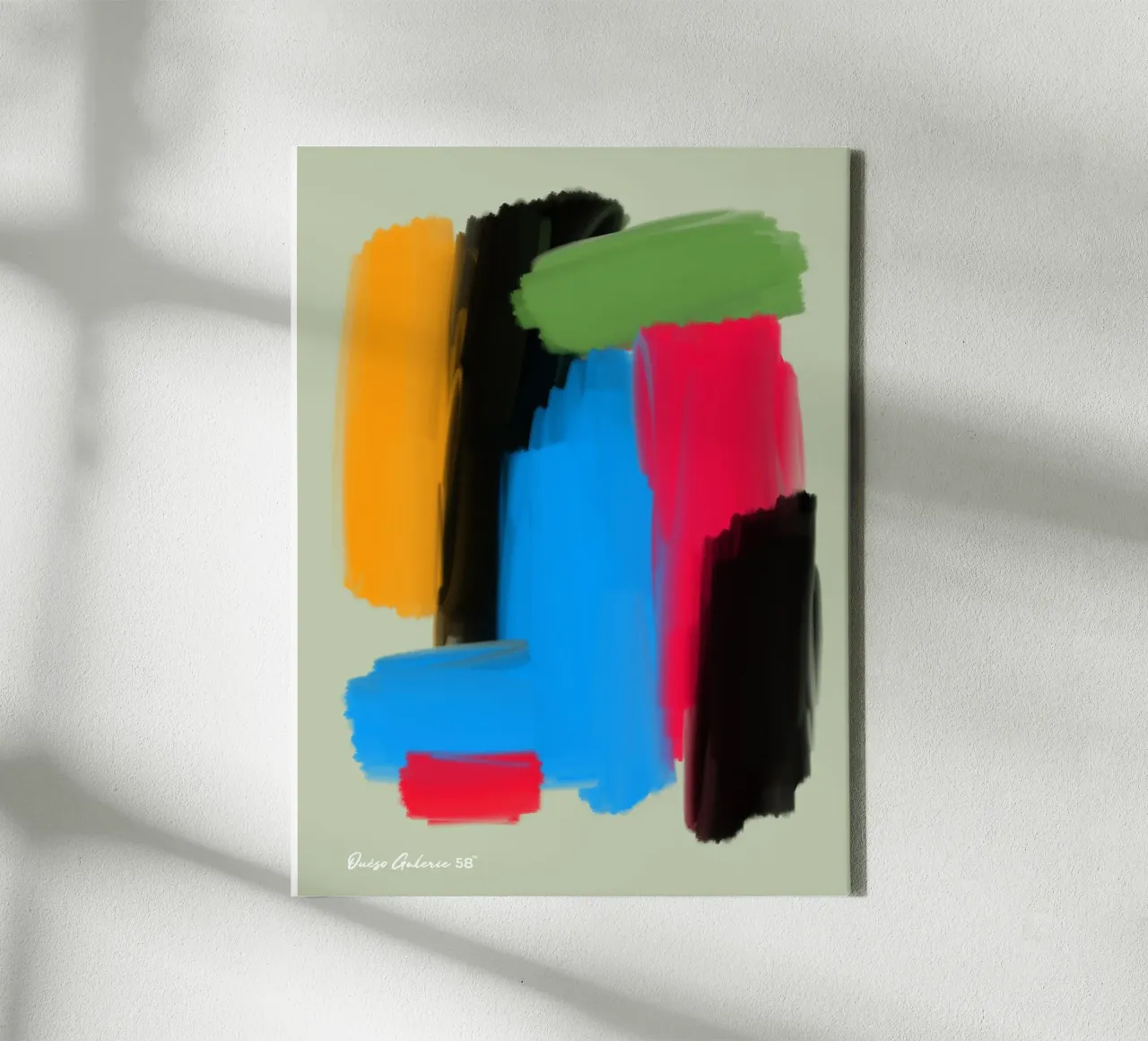 Playful Edges tela da Mike Leymi