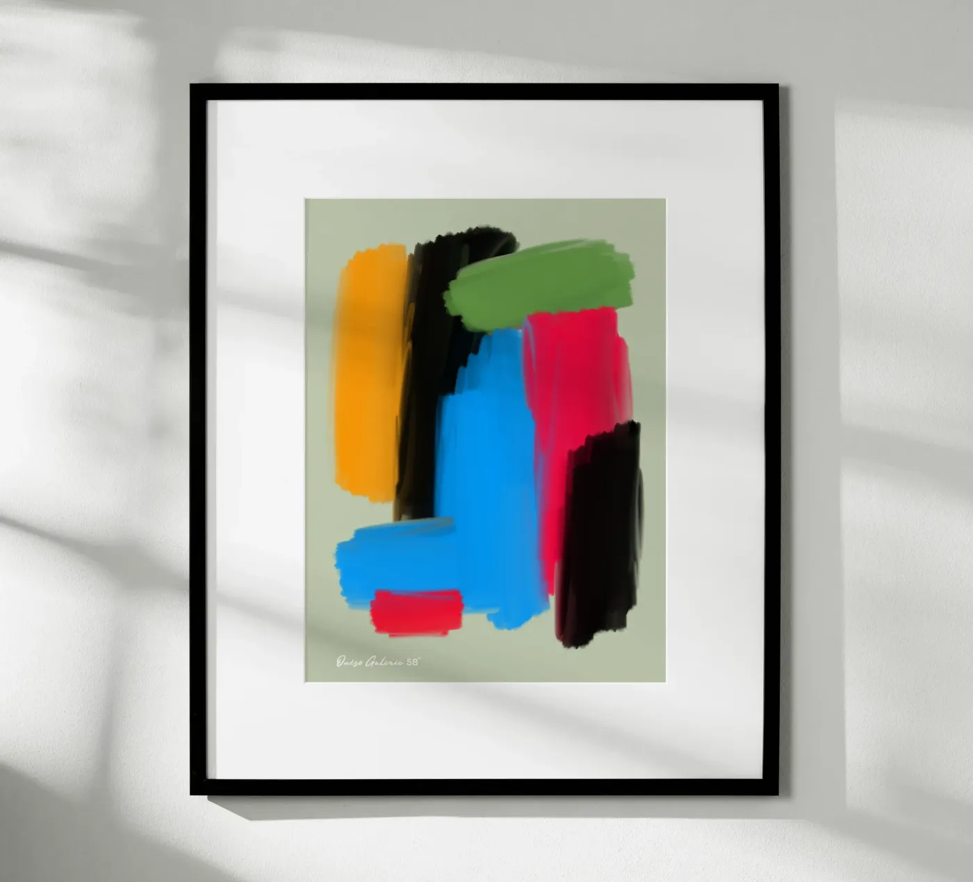 Playful Edges poster da Mike Leymi