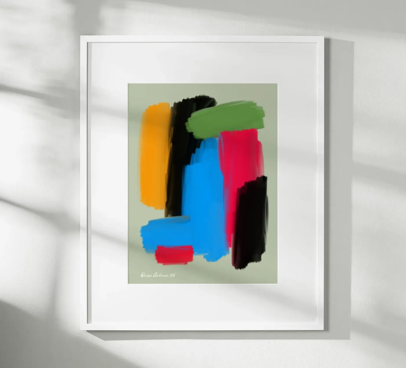 Playful Edges poster da Mike Leymi