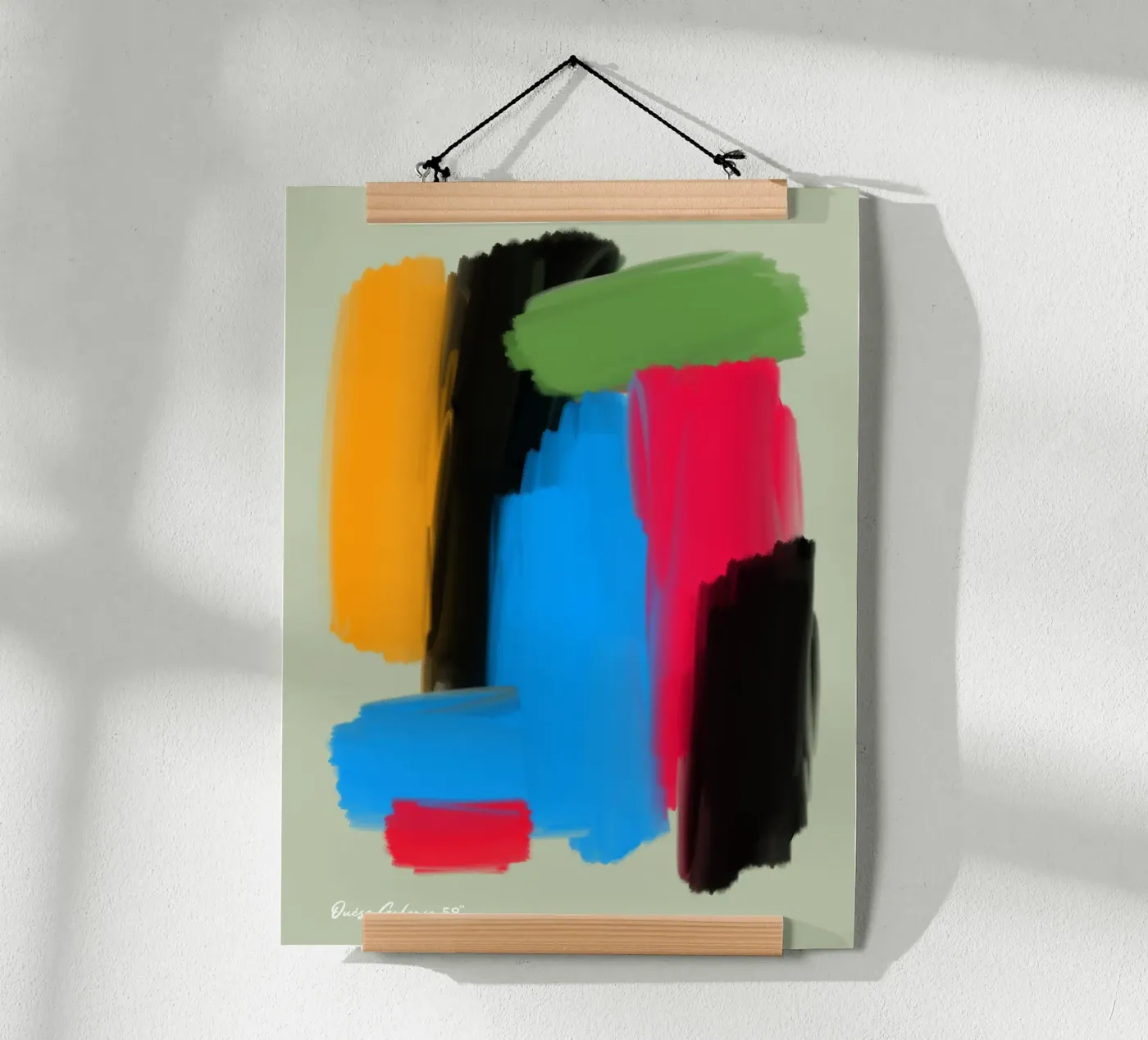 Playful Edges poster da Mike Leymi