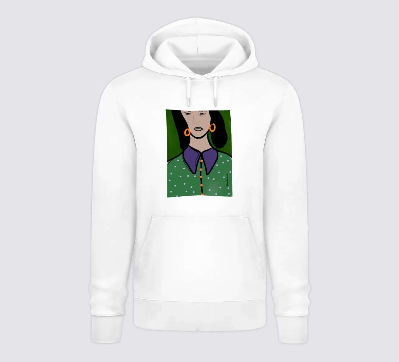 Artful Layers sudadera con capucha de Mike Leymi