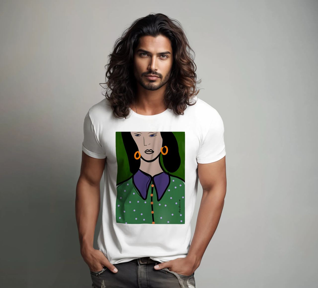Artful Layers t-shirt da Mike Leymi