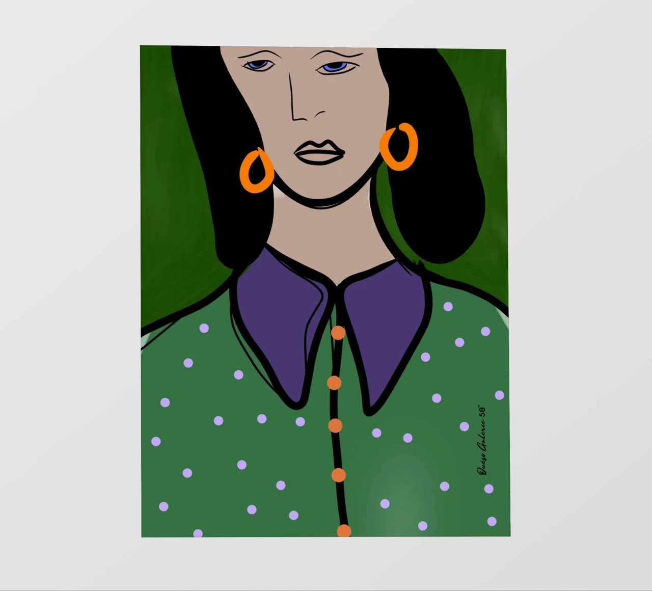 Artful Layers telo in pvc da Mike Leymi