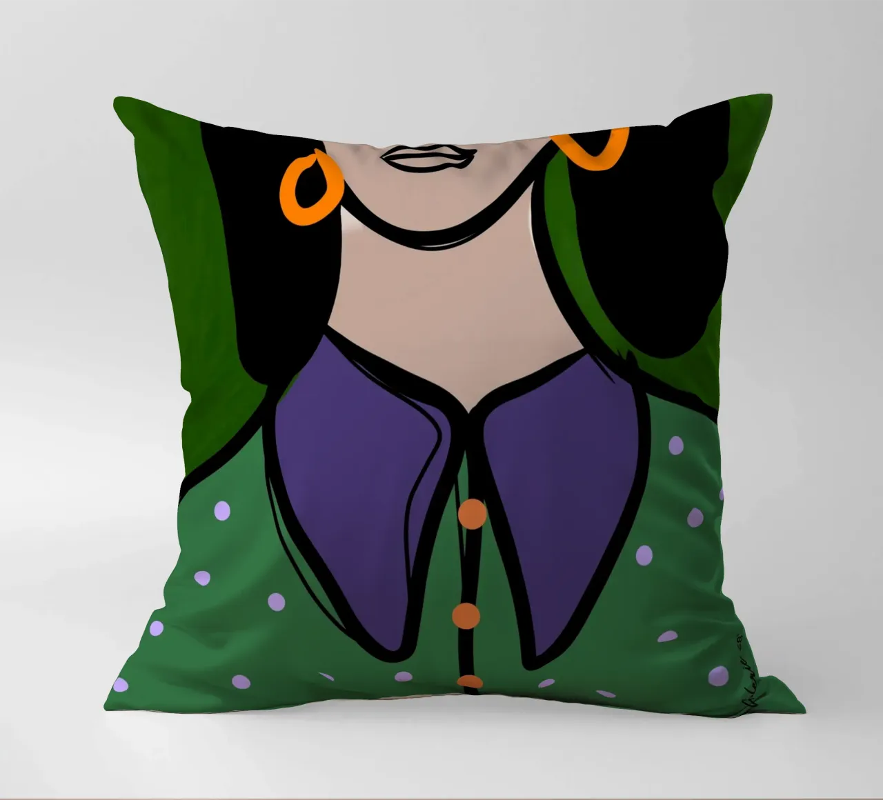 Artful Layers cuscino da Mike Leymi